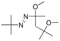 CAS#: 52116-07-1, 1-[(1,1-Dimethylethyl)Azo]-1,3-Dimethoxy-1,3-Dimethylbutane