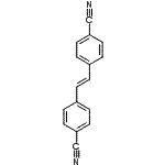 CAS 登录号：5216-37-5， 4,4'-[(E)-1,2-乙烯二基]二苯甲腈