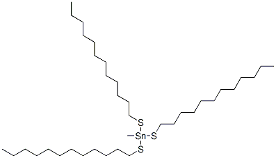 CAS#: 52165-03-4, Tris(Dodecylthio)Methylstannane
