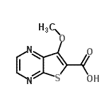 CAS#: 521948-54-9, 7-Methoxythieno[2,3-b]Pyrazine-6-Carboxylic Acid