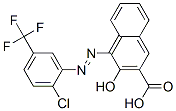 CAS 登录号：52238-94-5， 4-[[2-氯-5-(三氟甲基)苯基]偶氮]-3-羟基-2-萘甲酸