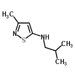 CAS 登录号：522597-14-4， N-异丁基-3-甲基-1,2-噻唑-5-胺