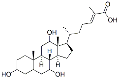 CAS#: 5226-26-6, 3,7,12-Trihydroxycholest-24-Enoic Acid