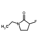 CAS 登录号：522665-38-9， 1-乙基-3-氟-2-吡咯烷酮