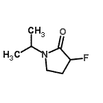 CAS 登录号：522665-40-3， 3-氟-1-异丙基-2-吡咯烷酮