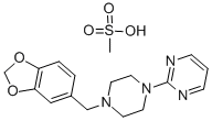 CAS#: 52293-23-9, Piribedil monomethylsulfonate