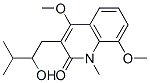 CAS#: 52306-35-1, 3-(2-Hydroxy-3-Methylbutyl)-4,8-Dimethoxy-1-Methyl -2 (1H)-Quinolinone