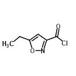 CAS 登录号：52320-58-8， 5-乙基-1,2-恶唑-3-甲酰氯