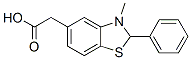 CAS#: 52321-51-4, 2,3-Dihydro-3-Methyl-2-Phenyl-5-Benzothiazoleacetic Acid
