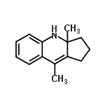 CAS 登录号：523227-12-5， 3A,9-二甲基-2,3,3A,4-四氢-1H-环戊二烯并[b]喹啉