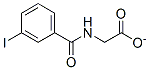 CAS 登录号：52386-94-4， N-(3-碘苯甲酰基)甘氨酸
