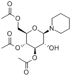 CAS 登录号:52389-39-6, N-(3,4,6-三-O-乙酰基-beta-D-吡喃葡萄糖基)哌啶