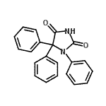 CAS 登录号：52460-88-5， 1,5,5-三苯基-2,4-咪唑烷二酮