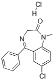 CAS#: 52468-36-7, 7-Chloro-1,3-Dihydro-1-Methyl-5-Phenyl-2H-Benzo-1,4-Diazepin-2-One Monohydrochloride