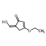 CAS 登录号：524735-05-5， (5Z)-3-乙氧基-5-(羟基亚甲基)-2-环戊烯-1-酮