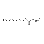 CAS 登录号：52493-37-5， 2-氰基-N-己基乙酰胺
