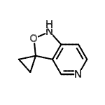 CAS 登录号：524950-38-7， 1'H-螺[环丙烷-1,3'-[1,2]恶唑并[4,3-c]吡啶]