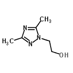 CAS 登录号：52497-33-3， 2-(3,5-二甲基-1H-1,2,4-三唑-1-基)乙醇