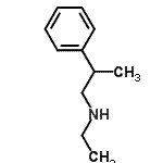 CAS 登录号：52497-69-5， N-乙基-2-苯基-1-丙胺