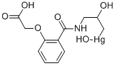 CAS 登录号：525-30-4， 汞拉米特