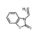 CAS 登录号：52534-91-5， 3-乙烯基-1,3-苯并噻唑-2(3H)-硫酮