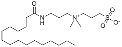 CAS#: 52562-29-5, 3-[N,N-Dimethyl(3-palmitoylaminopropyl)ammonio]-propanesulfonate