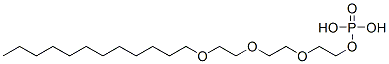 CAS#: 52598-24-0, 2-[2-[2-(Dodecyloxy)Ethoxy]Ethoxy]Ethyl Dihydrogen Phosphate