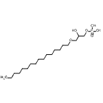 CAS#: 52603-03-9, 3-(Hexadecyloxy)-2-Hydroxypropyl Dihydrogen Phosphate