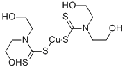 CAS#: 52611-57-1, Bis(2-Hydroxyethyl)Dithiocarbamic Acid Copper Salt