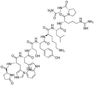 CAS#: 52671-12-2, Pyr-His-Trp-Ser-Tyr-D-Lys-Leu-Arg-Pro-Gly-NH2