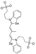 CAS#: 52685-95-7, 2-[2-Methyl-3-[3-(3-Sulphonatopropyl)-3H-Benzoselenazol-2-Ylidene]Prop-1-Enyl]-3-(3-Sulphonatopropyl)Benzoselenazolium