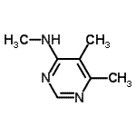 CAS 登录号：52698-58-5， N,5,6-三甲基-4-嘧啶胺