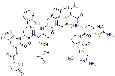 CAS#: 52699-48-6, 5-L-Phenylalanine-Luteinizing Hormone-Releasing Factor (Swine) Acetate (Salt) Hydrate