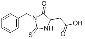 CAS 登录号：52730-34-4， 5-氧代-1-(苯基甲基)-2-硫代-4-咪唑烷乙酸