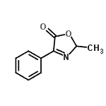 CAS 登录号：52755-67-6， 2-甲基-4-苯基-1,3-恶唑-5(2H)-酮