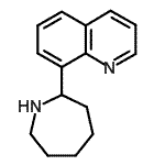 CAS 登录号：527673-84-3， 8-(2-氮杂环庚基)喹啉