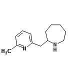 CAS 登录号：527674-26-6， 2-[(6-甲基-2-吡啶基)甲基]氮杂环庚烷