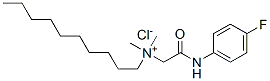 CAS#: 52771-02-5, Decyl[2-[(4-Fluorophenyl)Amino]-2-Oxoethyl]Dimethylammonium Chloride