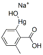 CAS#: 52795-88-7, (2-Carboxy-m-Tolyl)Hydroxymercury, Monosodium Salt