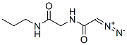 CAS#: 52819-97-3, 2-[(Diazoacetyl)amino]-N-propyl-Acetamide