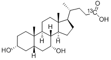 CAS#: 52918-92-0, Chenodeoxycholic Acid-24-13C