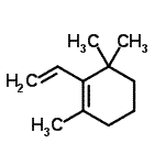 CAS 登录号：5293-90-3， 1,3,3-三甲基-2-乙烯基环己烯