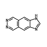 CAS 登录号：52964-97-3， 1H-咪唑并[4,5-g]酞嗪