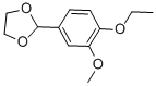CAS 登录号：52987-93-6， 4-乙氧基-3-甲氧基苯甲醛乙烯缩醛