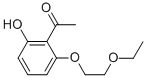 CAS#: 53002-66-7, 1-[2-(2-Ethoxyethoxy)-6-Hydroxyphenyl]Ethan-1-One