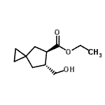 CAS#: 530105-65-8, Ethyl (5R,6R)-6-(Hydroxymethyl)Spiro[2.4]Heptane-5-Carboxylate