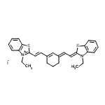CAS#: 53019-70-8, 3-Ethyl-2-[(E)-2-{(3E)-3-[(2Z)-2-(3-Ethyl-1,3-Benzothiazol-2(3H)-Ylidene)Ethylidene]-1-Cyclohexen-1-Yl}Vinyl]-1,3-Benzothiazol-3-Ium Iodide