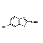 CAS 登录号：53020-44-3， 6-羟基-1-苯并呋喃-2-甲腈