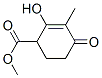 CAS 登录号:53103-58-5, 2-羟基-3-甲基-4-氧代环己-2-烯-1-羧酸甲酯