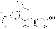CAS 登录号：53109-18-5， 5-(3,5-二-仲-丁基环戊-1-烯基)-5-羟基-3-氧代戊酸